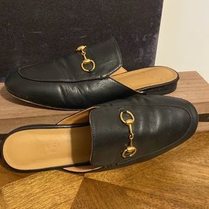 Gucci women’s Princetown slides - Black - Size 40